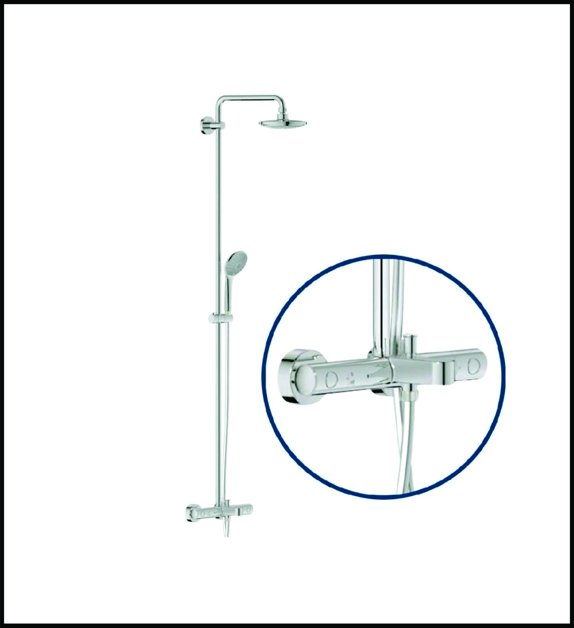 Душевые штанги, наборы и ручные лейки